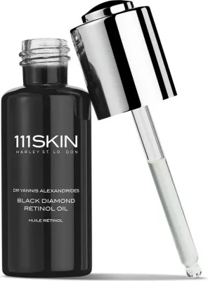 Vaj fytyre me retinol 111Skin Black Diamond Retinol Oil për femra, 30ml