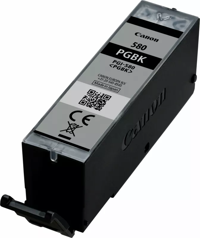 Toner Canon PGI-580BK, pigment, 11.2ml, i zi