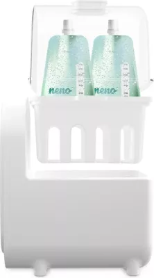 Sterilizues dhe ngrohës Neno Lindo 6-në-1, me ekran LED, i bardhë