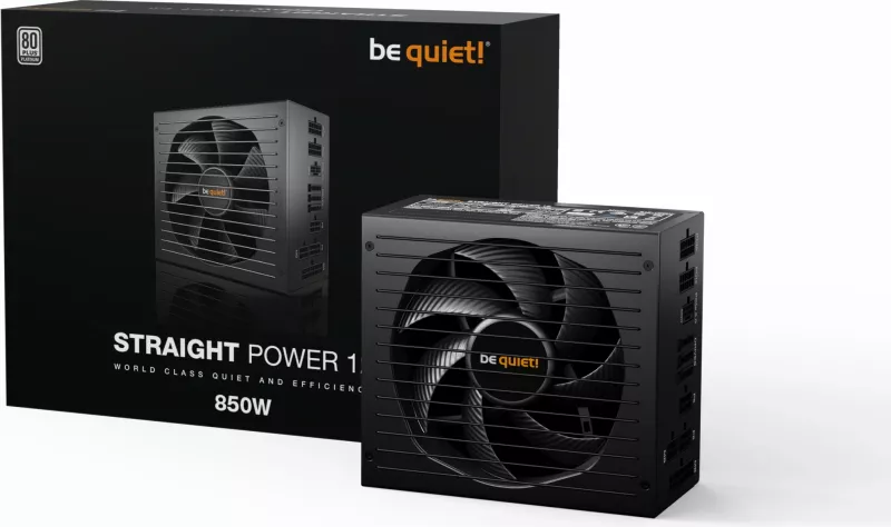 PSU Be Quiet! BN337, 850 W, 80 PLUS Platinum, Modular
