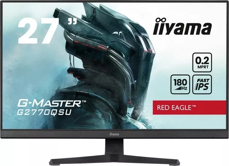 Monitor iiyama G-Master G2770QSU-B6, 27 inch, IPS, QHD, 0.2ms, 180Hz, i zi