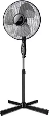 Ventilator me këmbë Black&Decker BXEFP41E 41 W 40 cm lartësi e rregullueshme 125 cm 3 shpejtësi i zi