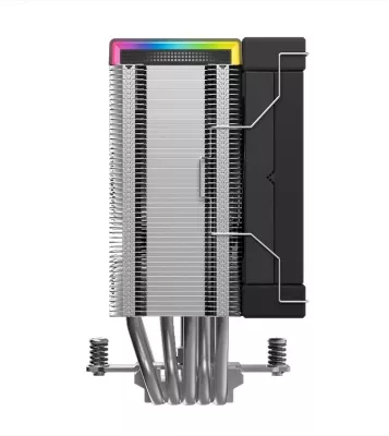 Kasë ftohëse DeepCool AK500S DIGITAL SE për procesor, 12 cm, LED multi, e zezë