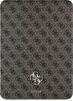 Mbështjellës Guess GUFC13RM24PS4SGW për iPad Air 13" 2024, Magnetic 4G Big Logo, Kafe