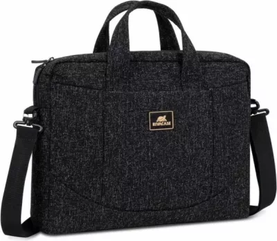 Çantë laptopi RIVACASE 7931 15.6 inç, e papërshkueshme nga uji, me rrip, e zezë