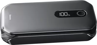 Startues makine/powerbank Baseus Super Energy Pro CRJS03-01, 12000mAh 1000A, USB/USB-C, e zezë