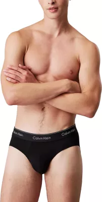 Të brendshme për meshkuj Calvin Klein Underwear HIP BRIEF 3PK LV00NB4388, të zeza [Madhësia: S]