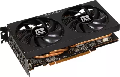 Kartelë grafike PowerColor RX 7600, Radeon RX 7600, 8 GB, GDDR6, PCI Express 4.0, e zezë