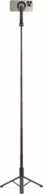 Selfie stick Spigen S580W me MagSafe, Bluetooth, tripod, e zezë