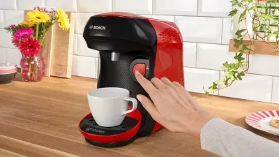 Makineri kafeje me kapsula Bosch Tassimo Happy TAS103E, 0.7L, e kuqe