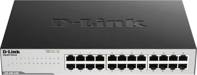 Switch D-Link GO-SW-24G, 24 porte, Gigabit Ethernet, 1U