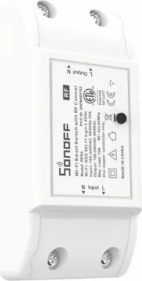 Switch smart Wi‑Fi SONOFF RFR2 10A/2200W, i bardhë