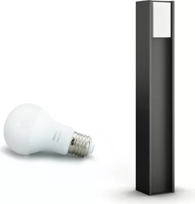 Llambë smart Philips HUE Turaco Wegel, 800lm, antracit