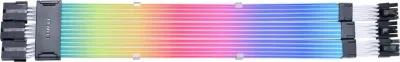 Kablë zgjatimi energjie ARGB për GPU Lian Li Strimer Wireless PW12-1W, 3x 8-Pin, 340 mm, 174 LED