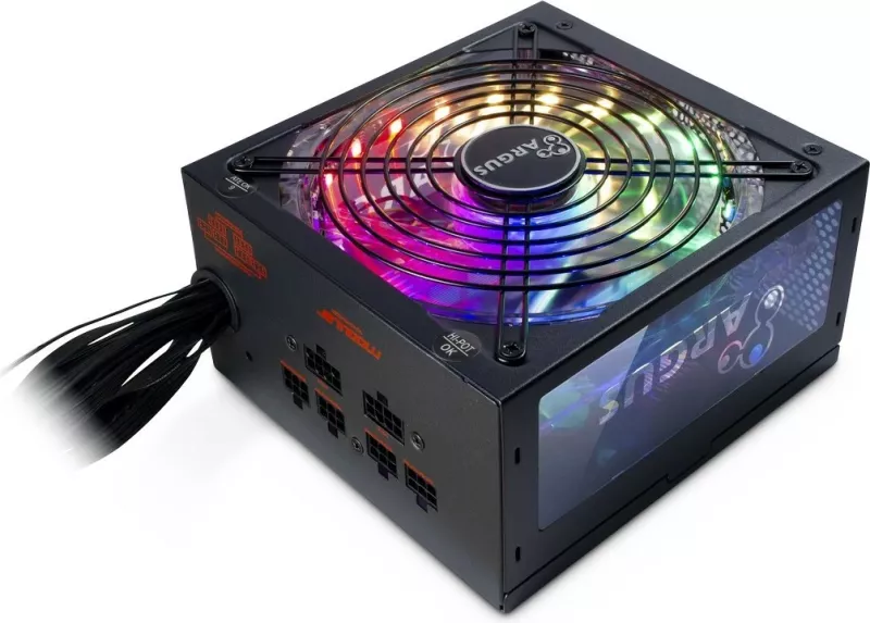 Furnizues energjie Inter-Tech Argus RGB-750W CM II, 750W, 80 PLUS Gold, gjysmë-modular, RGB