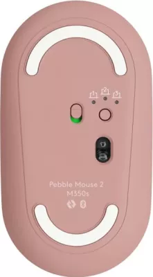 Set tastierë dhe maus Logitech Pebble 2 Combo, Deutsch, rozë