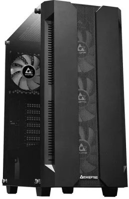 Kasë kompjuteri Chieftec GS-01B-OP, e zezë