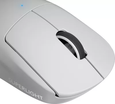 Maus Logitech G Pro X Superlight, i bardhë