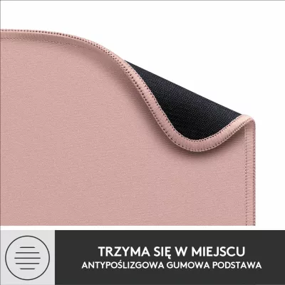 Mauspad Logitech Studio Series 956-000050 23x20cm 3mm Darker Rose