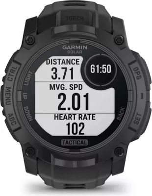Smartwatch Garmin Instinct® 3 – Solar, Tactical Edition Black, 50 mm