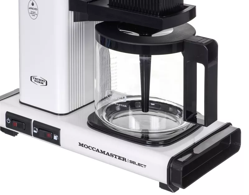 Aparat për kafe Moccamaster KBG, 1520W, 1.25L, i bardhë 