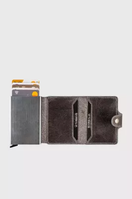 Portofol unisex Zoozie Bags, Bern, ngjyrë gri