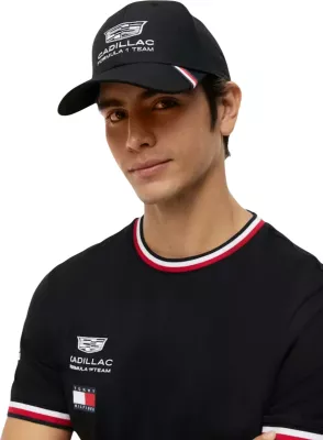 Kapelë bejsbolli për meshkuj Tommy Hilfiger TH X CF1 Replica Cap AU0AU02093, e zezë