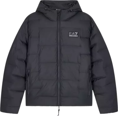 Jakne me pupla Armani Exchange XM000348 AF12286 për meshkuj, e zezë [Madhësia: XL]