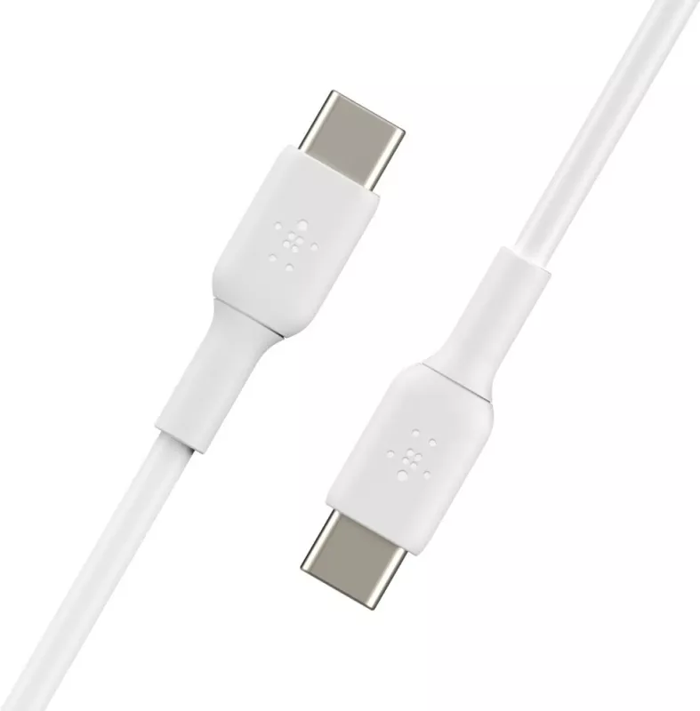 Kabllo Belkin CAB003BT2MWH, 2 m, USB C, e bardhë