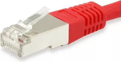 Kabllo rrjeti Cat6A Equip S/FTP 15m e kuqe