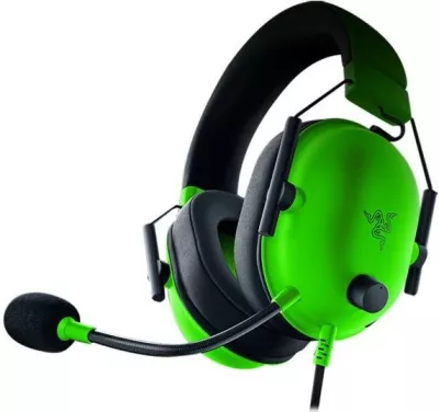 Kufje gaming, Razer, BlackShark V2 X (RZ04-03240600-R3M1), drivera 50 mm, 7.1 surround, mikrofon HyperClear, 3.5 mm, kabllo 1.5 m, e gjelbër