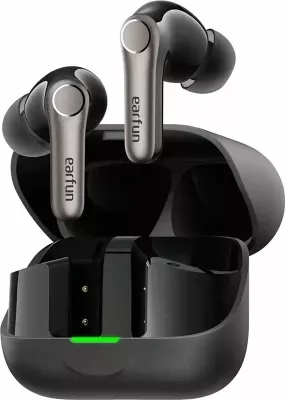 Kufje EarFun Air Pro 4+ TWS, ANC, Bluetooth 5.2, 54h, IP55, të zeza