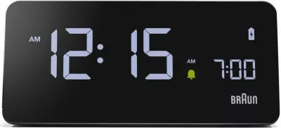 Alarm digjital Braun BC21, LCD, wireless charging, zi