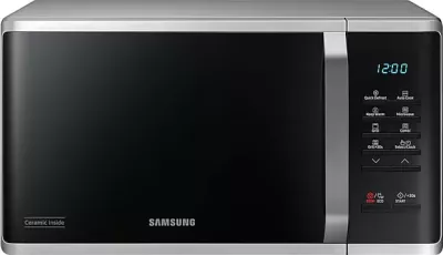 Mikrovalë me grill Samsung MG23K3523AS, argjendtë/zezë