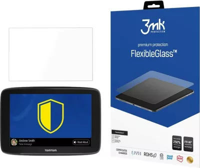 Mbrojtës ekrani 3mk FlexibleGlass për TomTom Go Basic, transparent