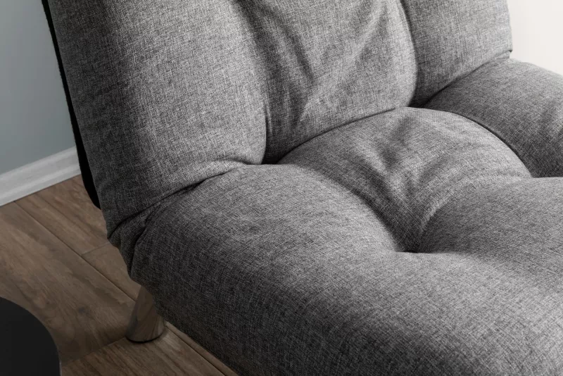Krevat-karrige një vendësh Atelier del Sofa, Misa Small Solo, gri e çelët