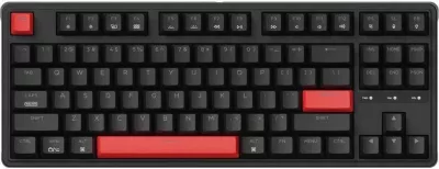 Tastierë Keychron C3 Pro 80% TKL Red Switch, e zezë