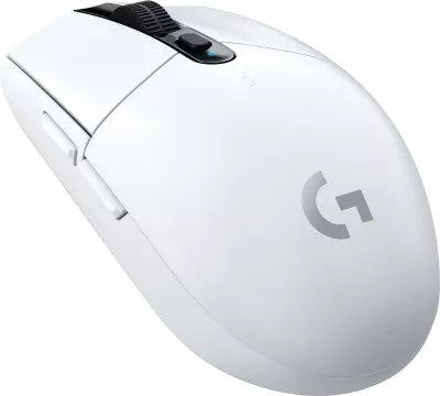 Maus Logitech G G305 LIGHTSPEED, Wireless, 12000 DPI, e bardhë