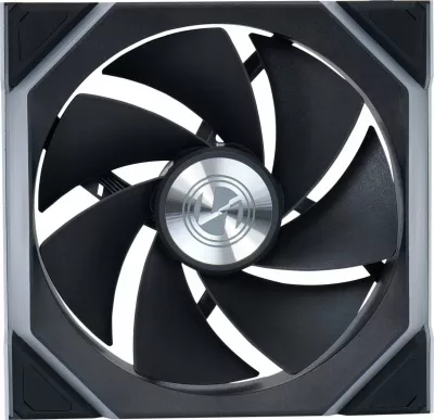 Ventilator PC Lian Li UNI FAN SL Wireless 120mm Reverse Blade ARGB 4-pin PWM 12RSL1W1B, i zi (1 copë)