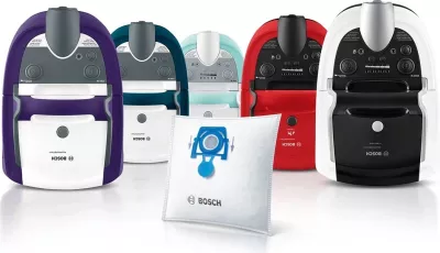 Qese për fshesë elektrike Bosch, BBZWD4BAG, e bardhë