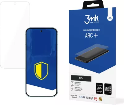 Mbrojtës ekrani 3mk ARC+ për Google Pixel 9 / 9 Pro, transparent