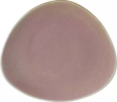 Pjatë prezantuese Fine Dine Rosa Ø290mm, porcelan, set 3 copë, rozë