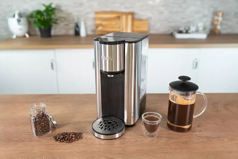 Ngrohës uji elektrik UNOLD 18615 Ava Express, 2200W, 6 temperatura, inox/zi
