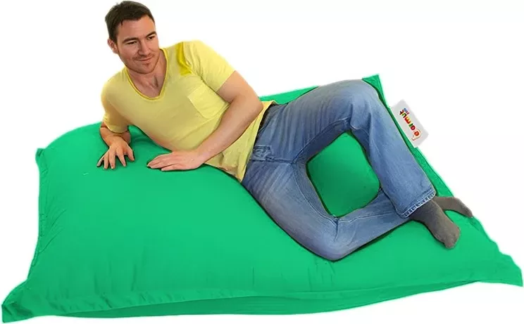 Jastëk kopshti, bean bag, jeshil, Atelier del Sofa, 100x100cm