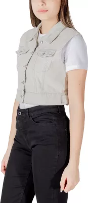 Jelek për femra Only Onlbeverly 15341352, denim i çelët [Madhësia: S]