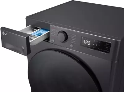Lavatrice LG F4WR511S2M 11 kg 1400 rpm larje me avull klasa energjetike A e zezë