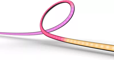 Dritë LED Philips Hue Play gradient lightstrip 55 inch, Bluetooth/Zigbee, Ngjyrë e zezë