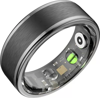 Unazë inteligjente Colmi R03, 18.1mm, madhësia 8, e zezë