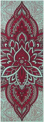 Tapet yoga Gaiam për femra dhe meshkuj, i kuq