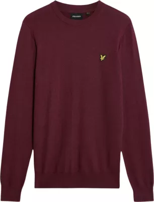 Xhemper për meshkuj Lyle & Scott 263MLSKN2110VC, bordo [Madhësia: XXL]